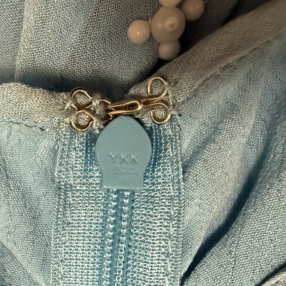 French Connection Spaghetti Strap Beaded Beach Sundress Resortwear Vacation 12 - Picture 9 of 12